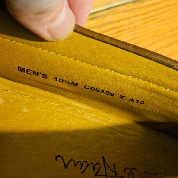 Cole Haan Mens Brown Leather Loafers Size US 10.5 M - Picture 12 of 12